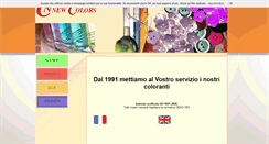 Desktop Screenshot of newcolorsitalia.com